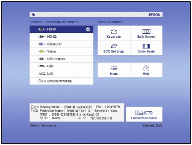 Einschalten - Schritt 4