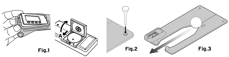 Поставете батерията - Стъпка 1