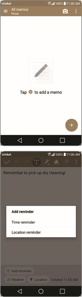 Kurkite atmintines su QuickMemo+