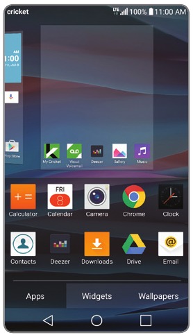 Pagrindinių ekranų pritaikymas