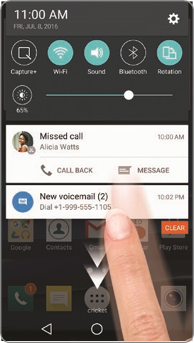 Prane&scaron;imų skydelis