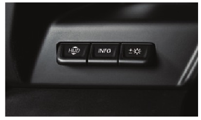 BAREVN&Yacute; HEAD-UP DISPLEJ