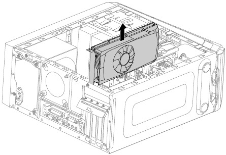 Substituindo uma placa gr&aacute;fica - Exemplo 1 - Passo 3