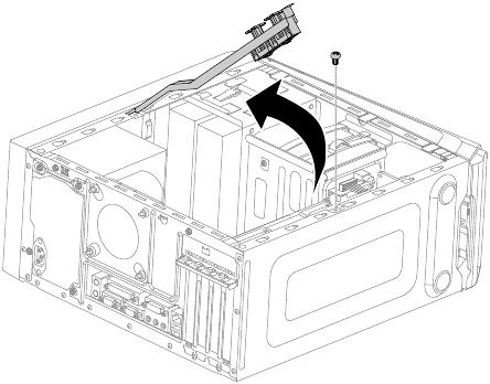 Substituindo uma placa gr&aacute;fica - Exemplo 1 - Passo 1