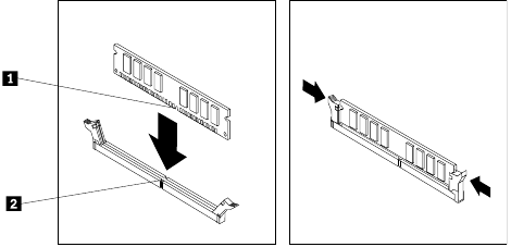 Substituindo um m&oacute;dulo de mem&oacute;ria - Passo 2