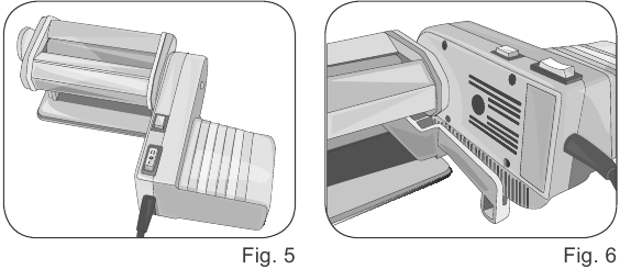 Utilice el aparato con el motor
