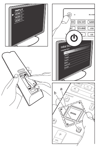 Power On & Initial Setup