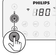 elegir la temperatura