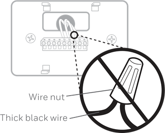 Retirar su termostato viejo - Paso 2