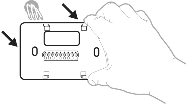 Retirar su termostato viejo - Paso 5