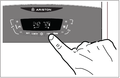 Activering van de temperatuuraanpassing