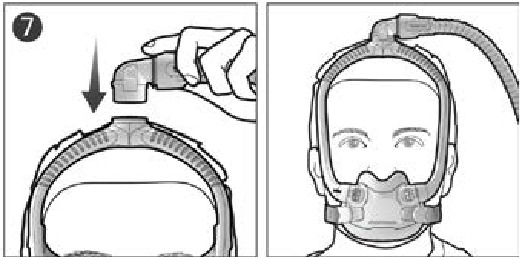 Fitting your mask - Step 2