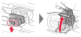 Instalarea cartușului - Pasul 1