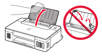 &Icirc;ncărcarea h&acirc;rtiei - Pasul 1