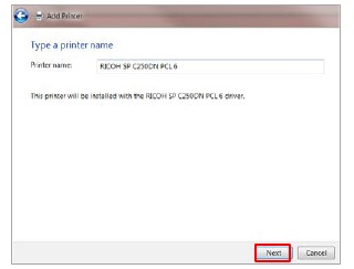 Preuzimanje upravljačkog programa pisača - 13. korak