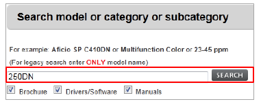 Preuzimanje upravljačkog programa pisača - 2. korak