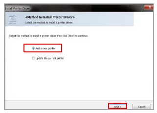 Da biste instalirali upravljački program pisača, postupite na sljedeći način - 3. korak