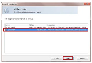 Da biste instalirali upravljački program pisača, postupite na sljedeći način - 6. korak