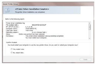 Da biste instalirali upravljački program pisača, postupite na sljedeći način - 8. korak