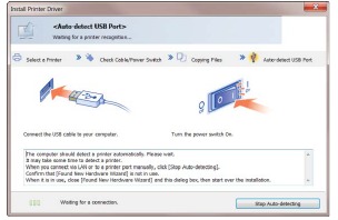 Da biste instalirali upravljački program USB pisača, postupite na sljedeći način - 9. korak