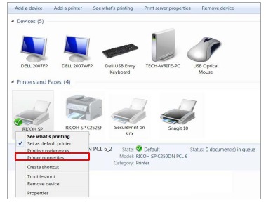 Da biste ispisali probnu stranicu, postupite na sljedeći način - 2. korak