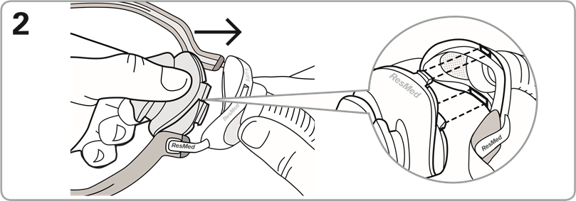 Op&auml;tovn&aacute; mont&aacute;ž &ndash; 2. krok