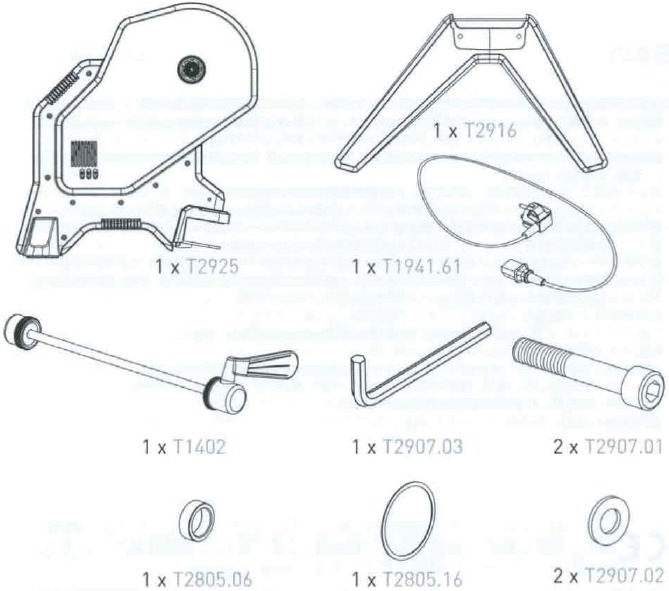 Sestavljanje &ndash; 1. korak &ndash; Preverite vsebino izdelka