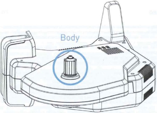 Sestavljanje &ndash; 2. korak &ndash; Trenažer položite na bok