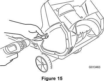 Rotoriaus keitimas - 1 žingsnis