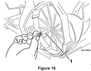 Rotoriaus keitimas - 2 žingsnis