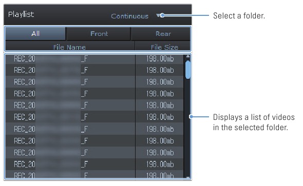 Luajtja e videove t&euml; regjistruara n&euml; shikuesin e PC-s&euml;