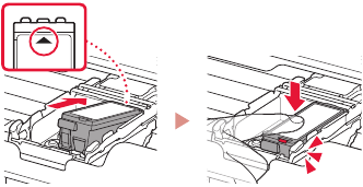Instalar los tanques de tinta - Paso 2
