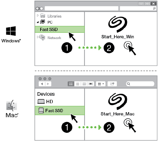 Sanidi Seagate BarraCuda Fast SSD - Anza hapa