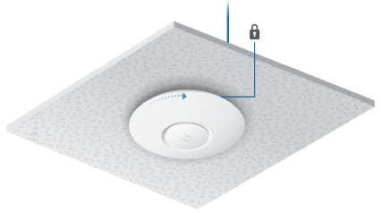 Installazione hardware - Montaggio a soffitto - Passaggio 8