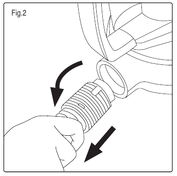 FUNCȚIA DE ASPIRARE - Pasul 2