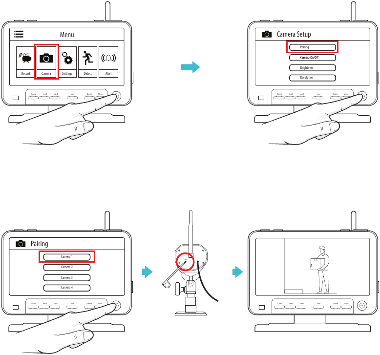 EMPAREJAR LAS C&Aacute;MARAS
