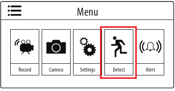 CONFIGURAR LA GRABACI&Oacute;N POR DETECCI&Oacute;N DE MOVIMIENTO - Paso 1