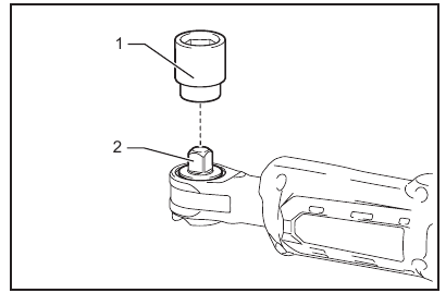 Dop monteren of verwijderen