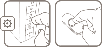 Nyom&oacute;gomb csatlakoztat&aacute;sa - 1. l&eacute;p&eacute;s