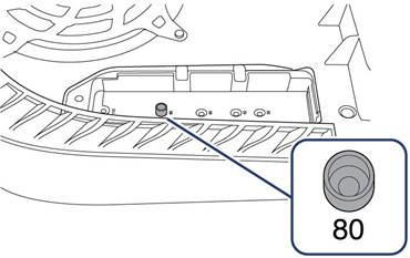 Namestitev - Odstranite vijak SSD - 2. korak