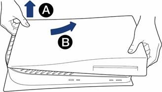 Namestitev - Odstranite pokrov konzole