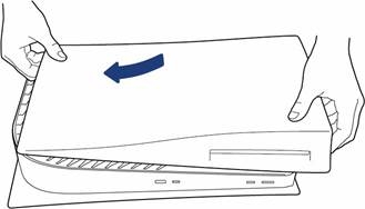 Namestitev - Namestite pokrov konzole