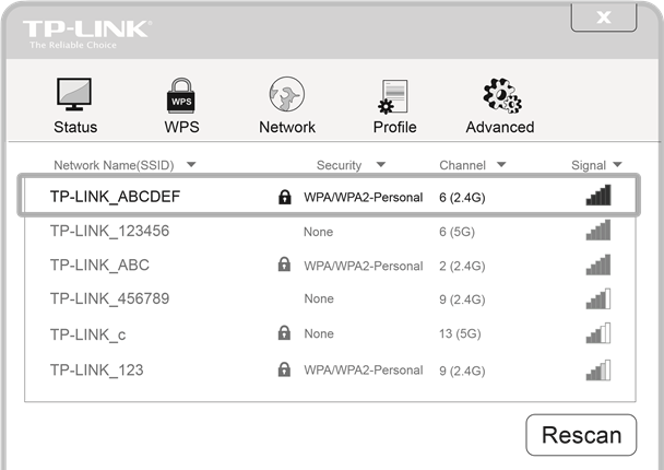 Join a Wireless Network - Step 1