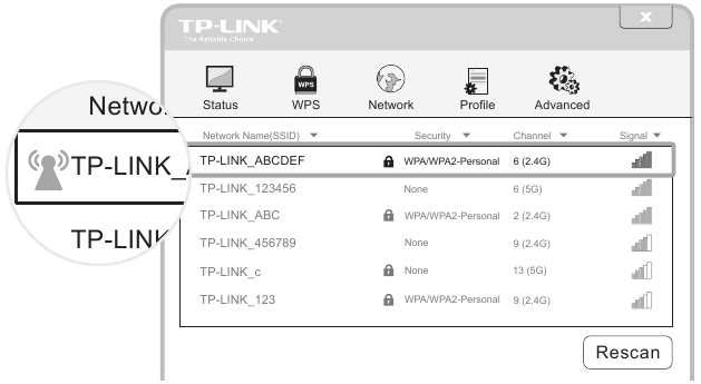 Join a Wireless Network - Step 2