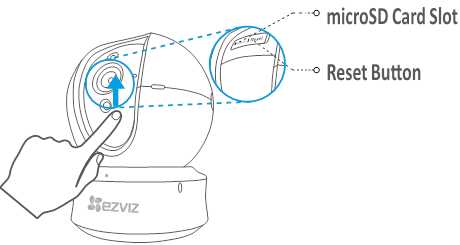 Configurazione della telecamera - Passaggio 3