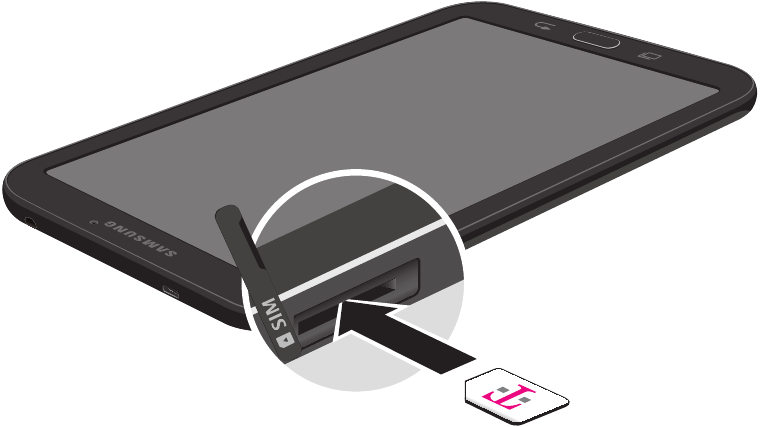 Cihaz kurulumu - Adım 1 - SIM kartı takın