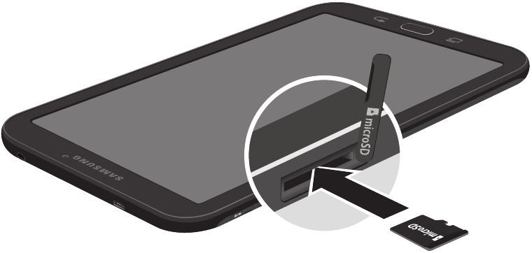 Cihaz kurulumu - Adım 2 - Hafıza kartı takın