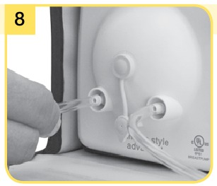 Assemblaggio del kit pompa - Fase 8