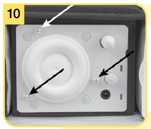 Individuare i 3 punti di collegamento