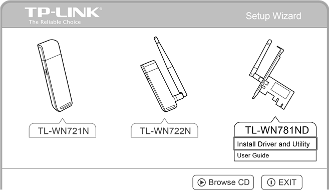 Install Driver and Utility